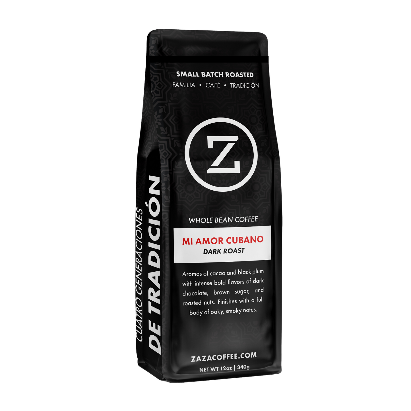 Mi Amor Cubano Whole Bean Dark Roast (2-Pack of 12 oz Bags)