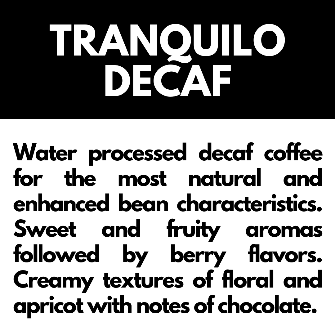 Tranquilo Decaf (4-Pack of 12 oz Bags)